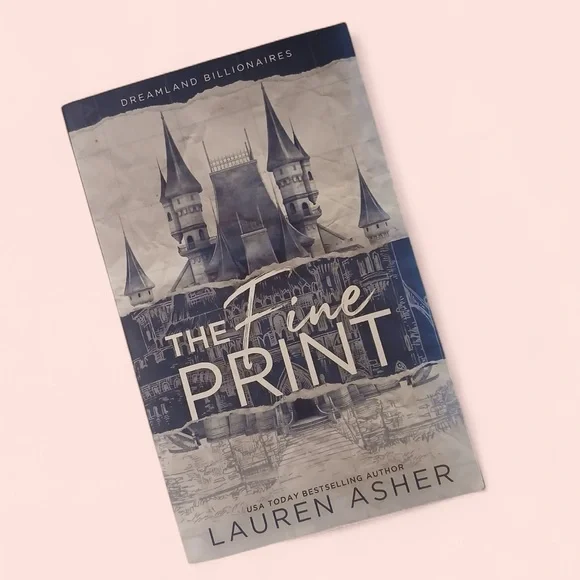 The Fine Print Contemporary Romance Paperback Fiction Novel Lauren Asher - Picture 5 of 5